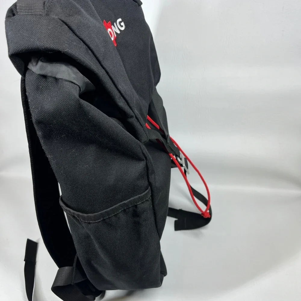 Topo Designs Y-Pack Backpack Black Gong Embroidered‎ Laptop Sleeve Daypack